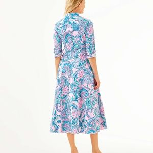 lilly pulitzer mira midi dress